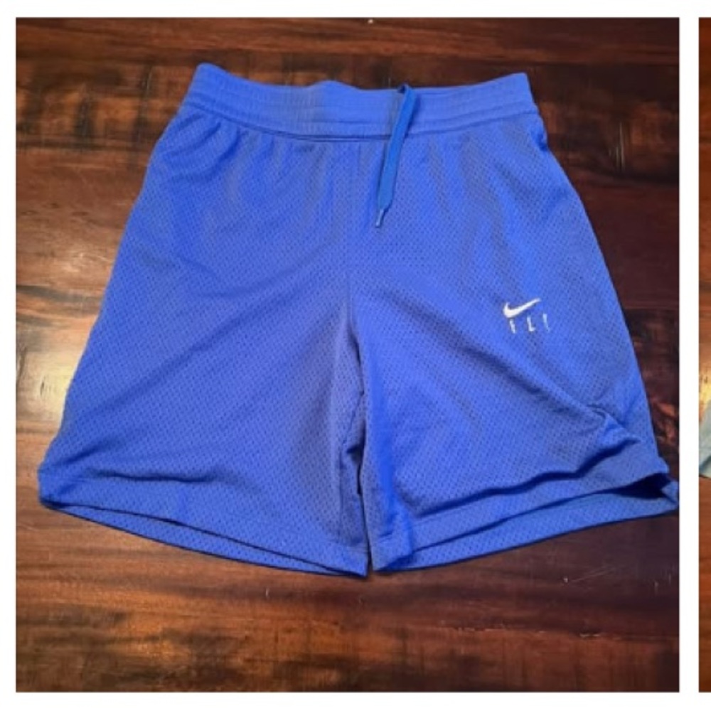 Nike Kids Blue Athletic Shorts